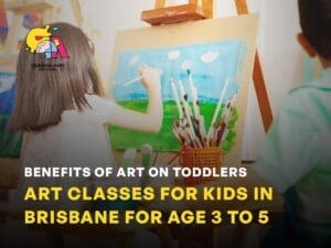 Art classes for kids in Brisbane for ages 3 to 5